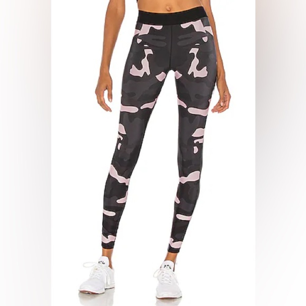 Ultracor High Waist Camo Collegiate Leggings Black XXS